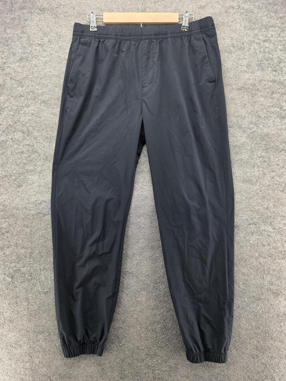 Banana Republic Pants Mens M Black Jogger Elastic Waist Pockets Lightweight